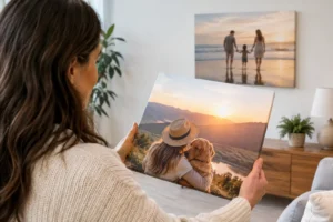 Cómo elegir un lienzo fotográfico que emocione