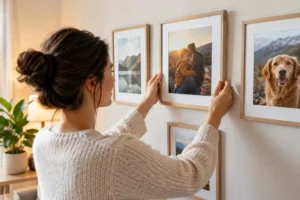 Decoración emocional con fotografía impresa