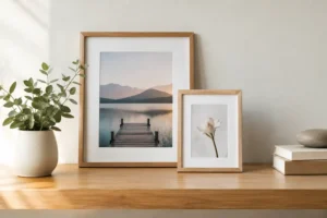 Tendencias de decoración fotográfica minimalista